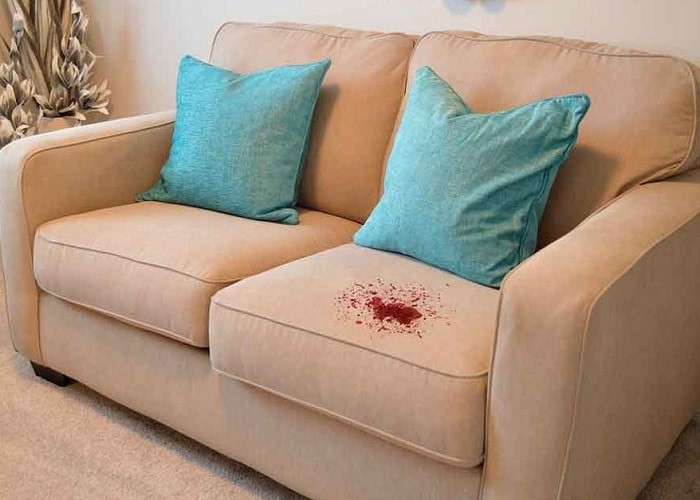 پارچه مبل کثیف